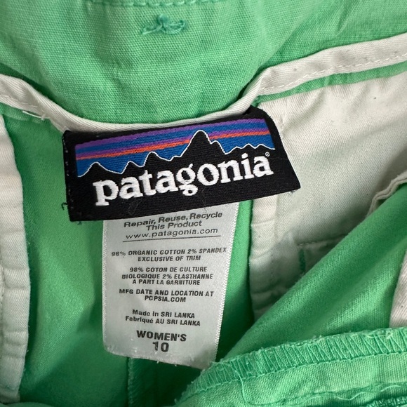Patagonia Lime Green Ankle Pants - Picture 3 of 3